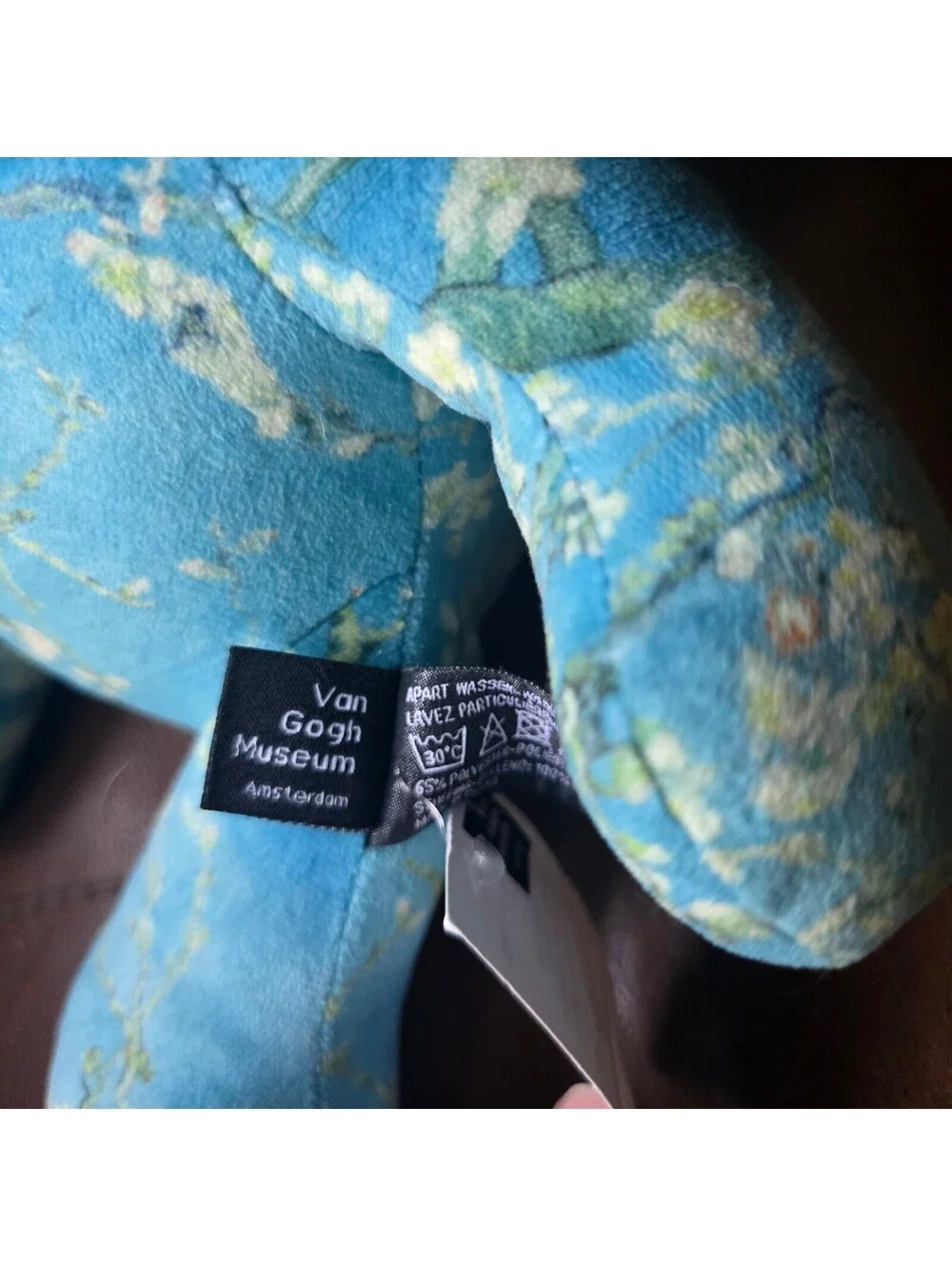 Van Gogh Museum Amsterdam Almond Blossom Blue Plush Teddy Bear NWT 8